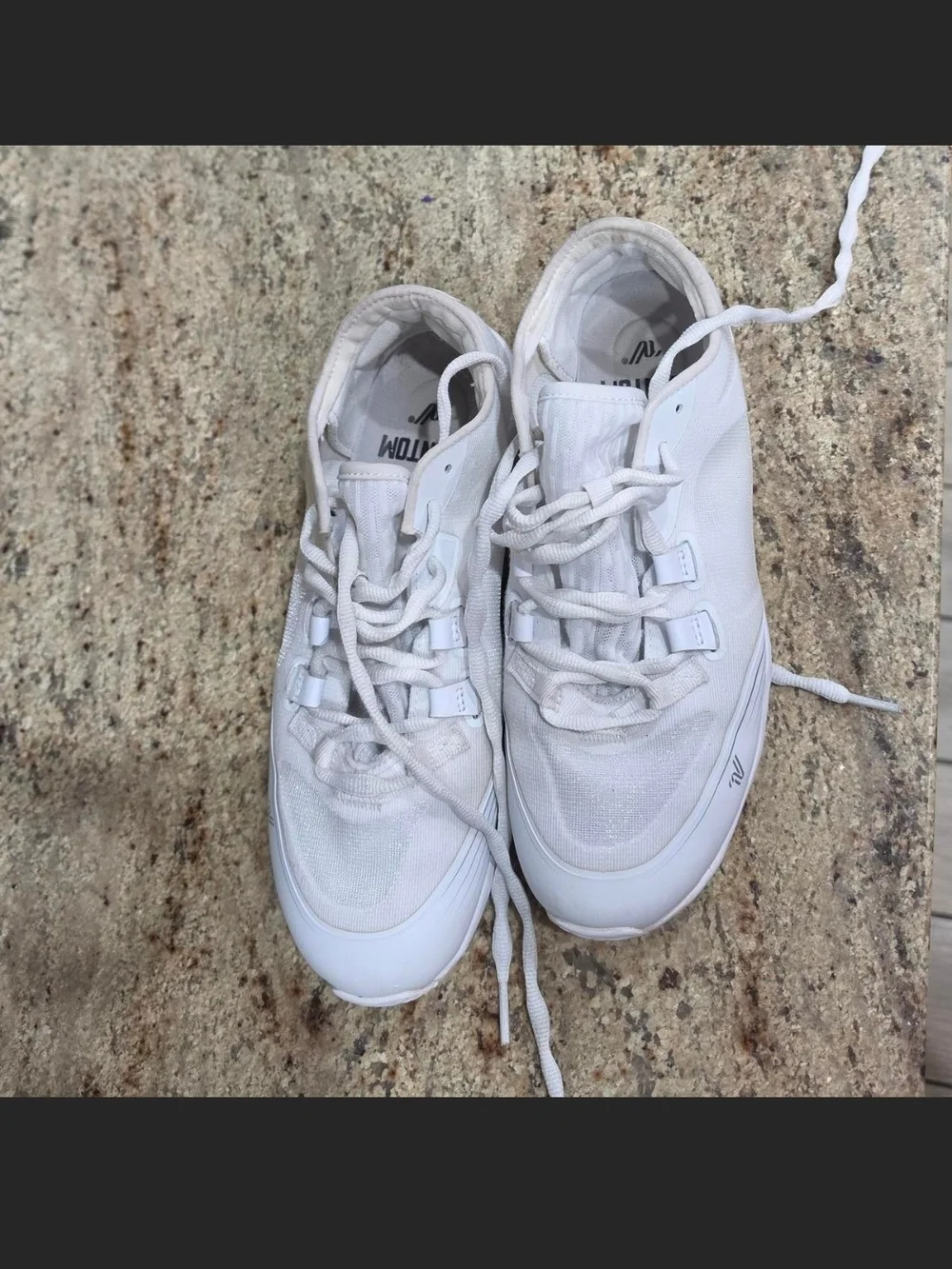 Varsity White Women's Athletic Sneakers – Lace-Up Training Shoes